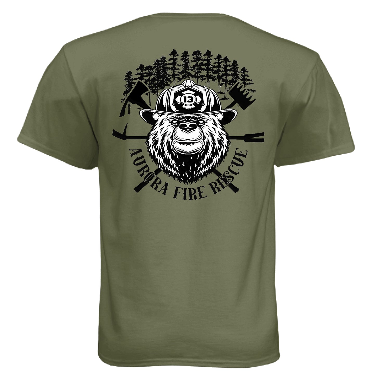 Military Green - BACK