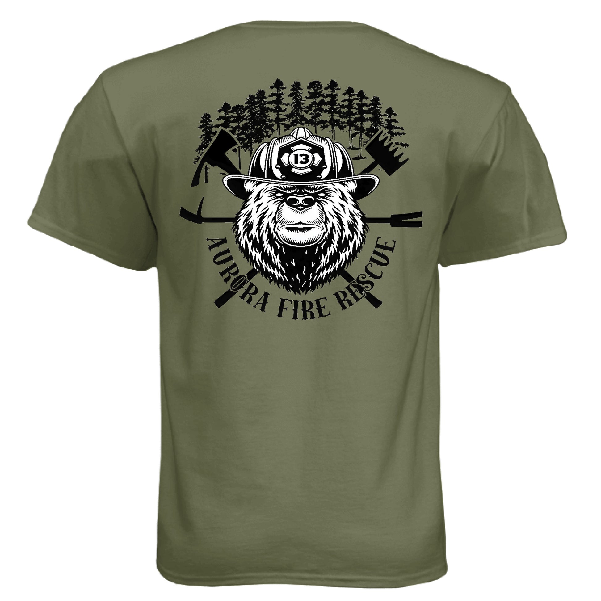 Military Green - BACK