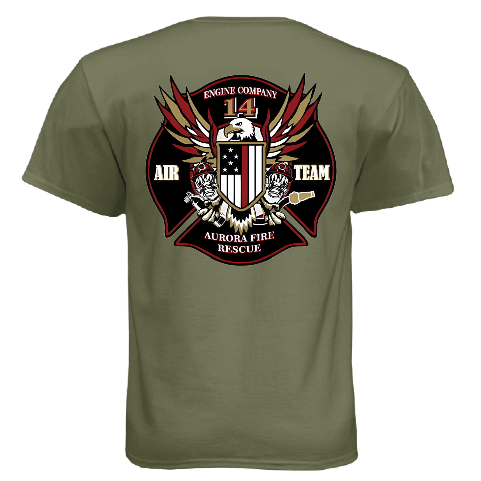 Military Green - BACK