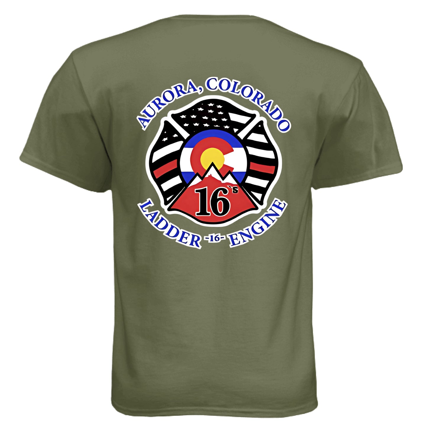 Military Green - BACK