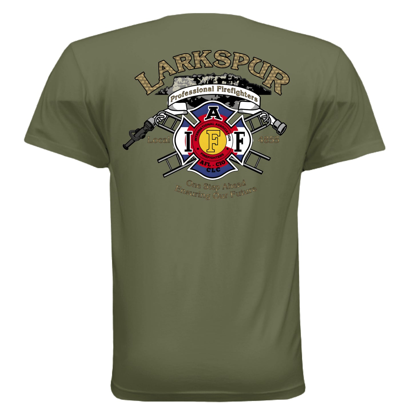 MILITARY GREEN - BACK