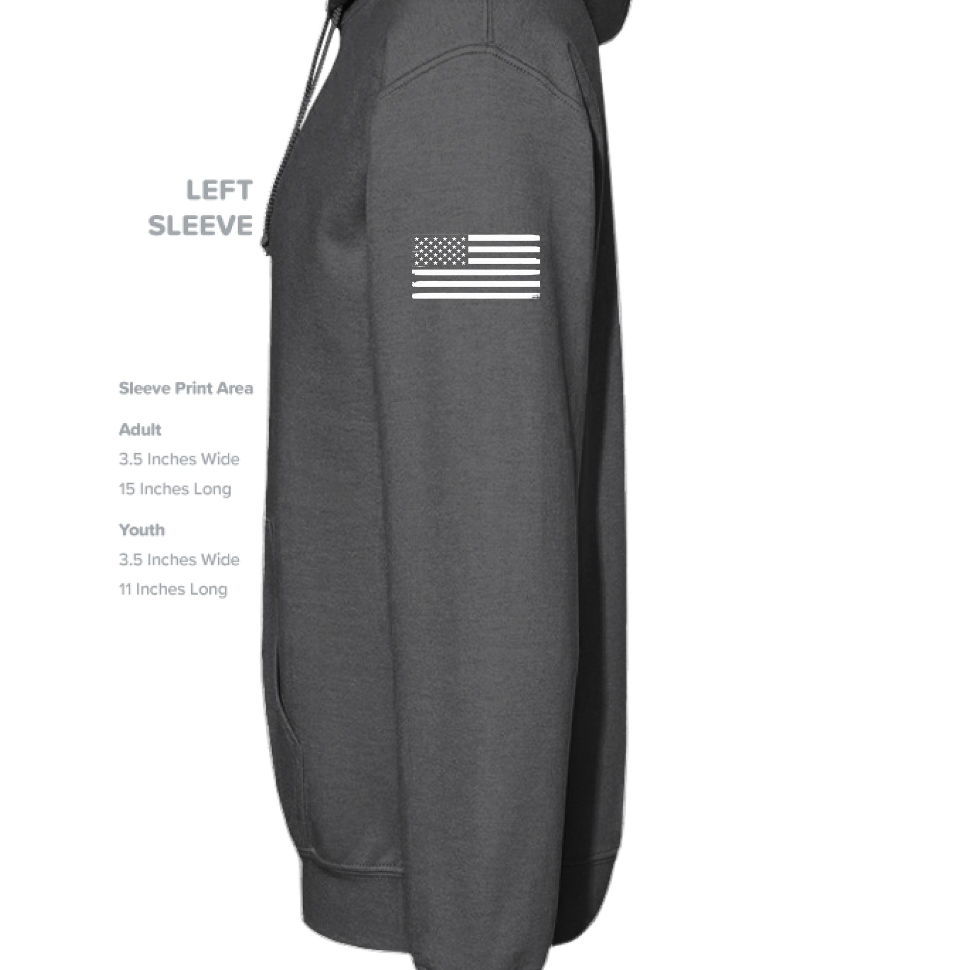 Charcoal Heather - SLEEVE_LEFT