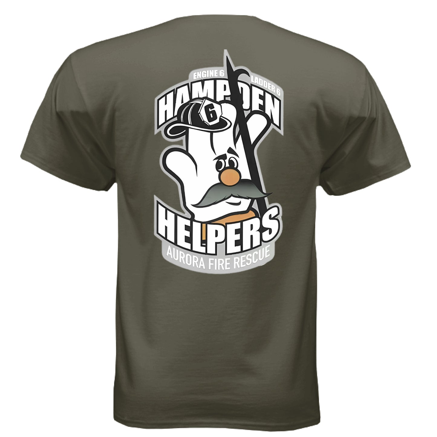 FATIGUE GREEN - BACK