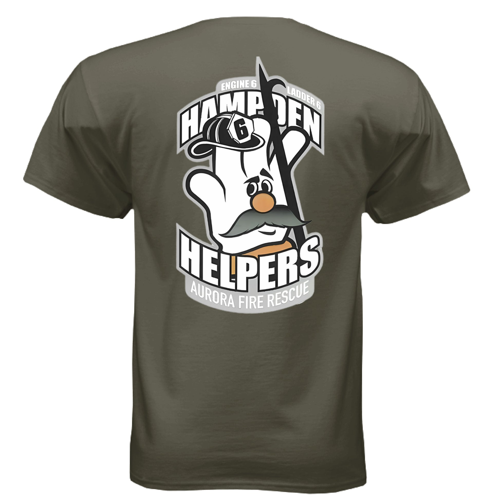 FATIGUE GREEN - BACK