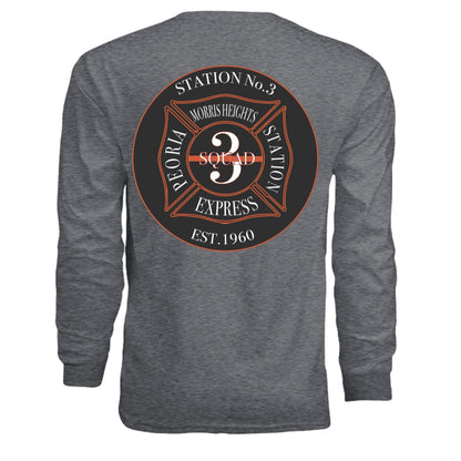 Dark Heather Grey - BACK