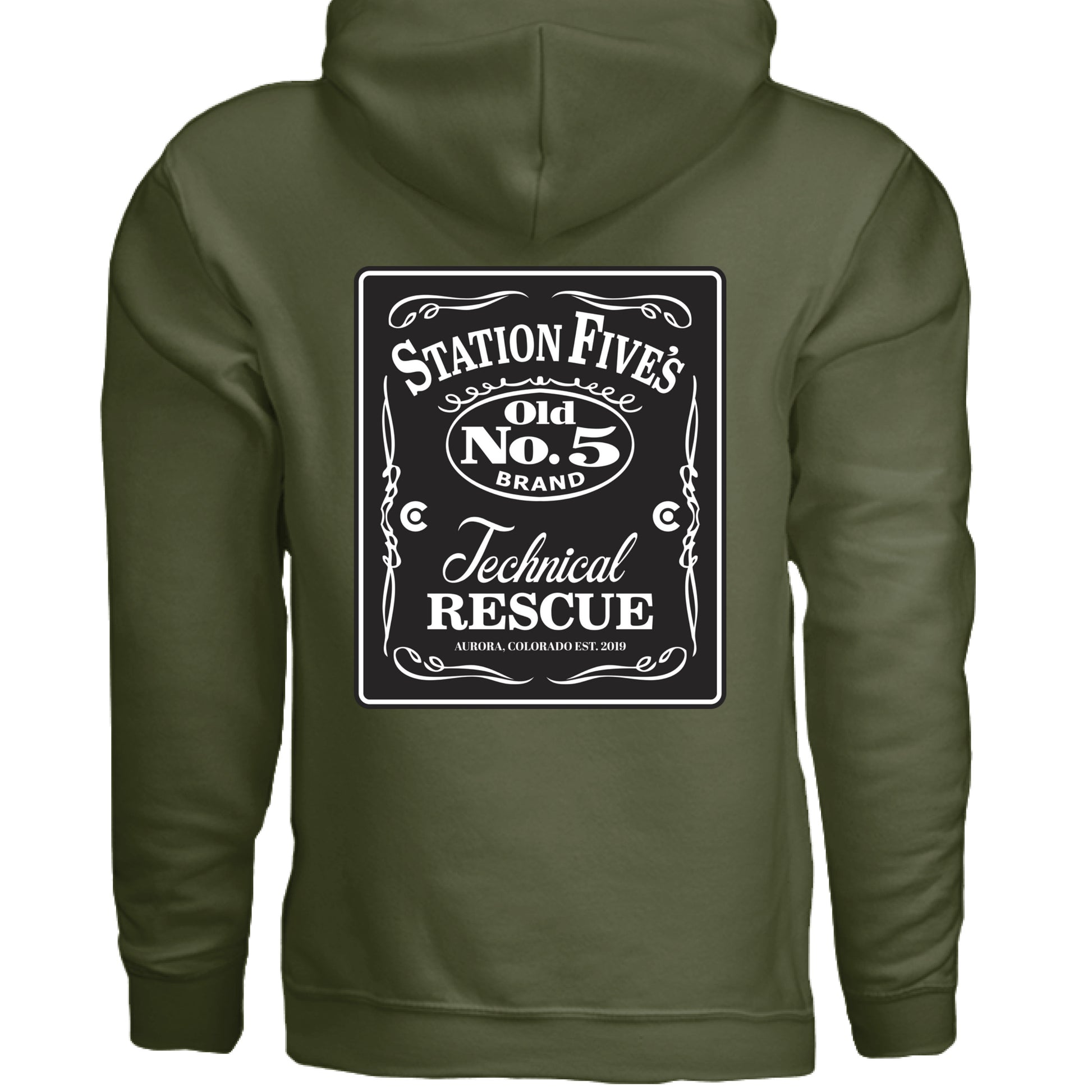 Military Green - BACK