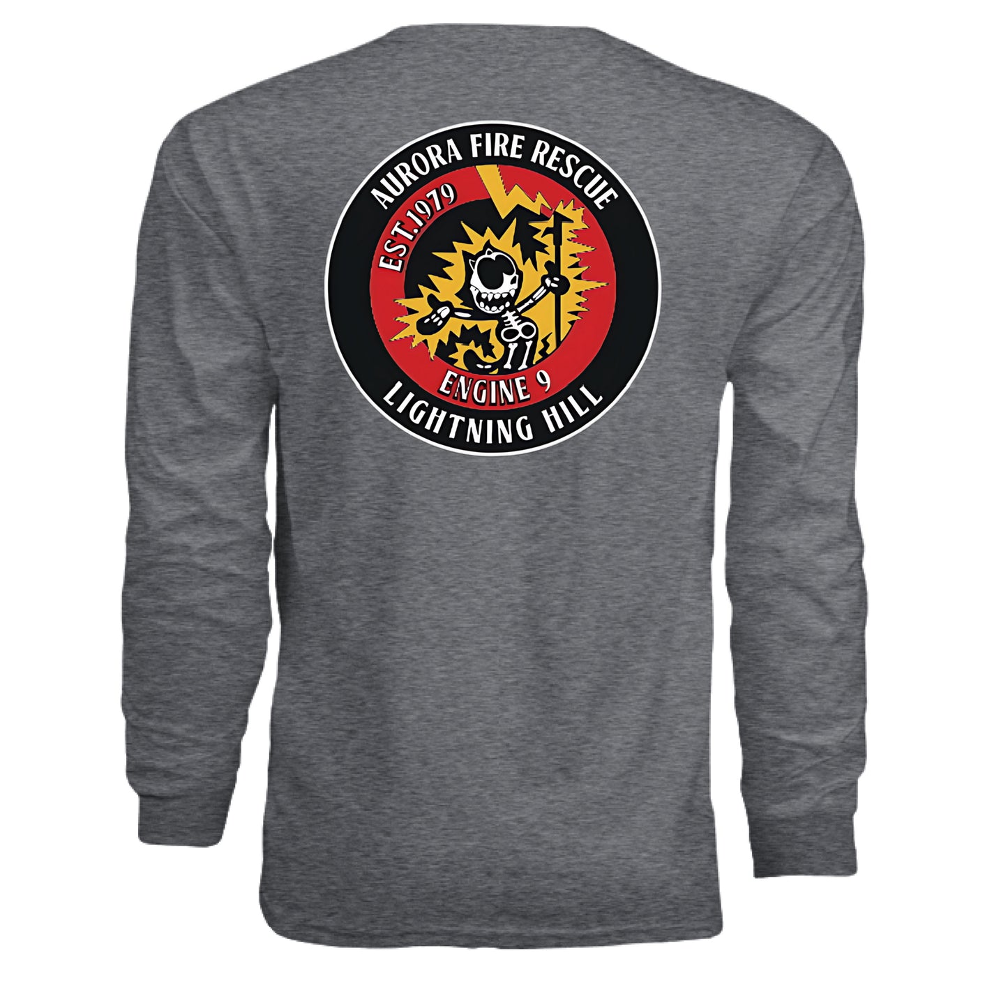 Dark Heather Grey - BACK