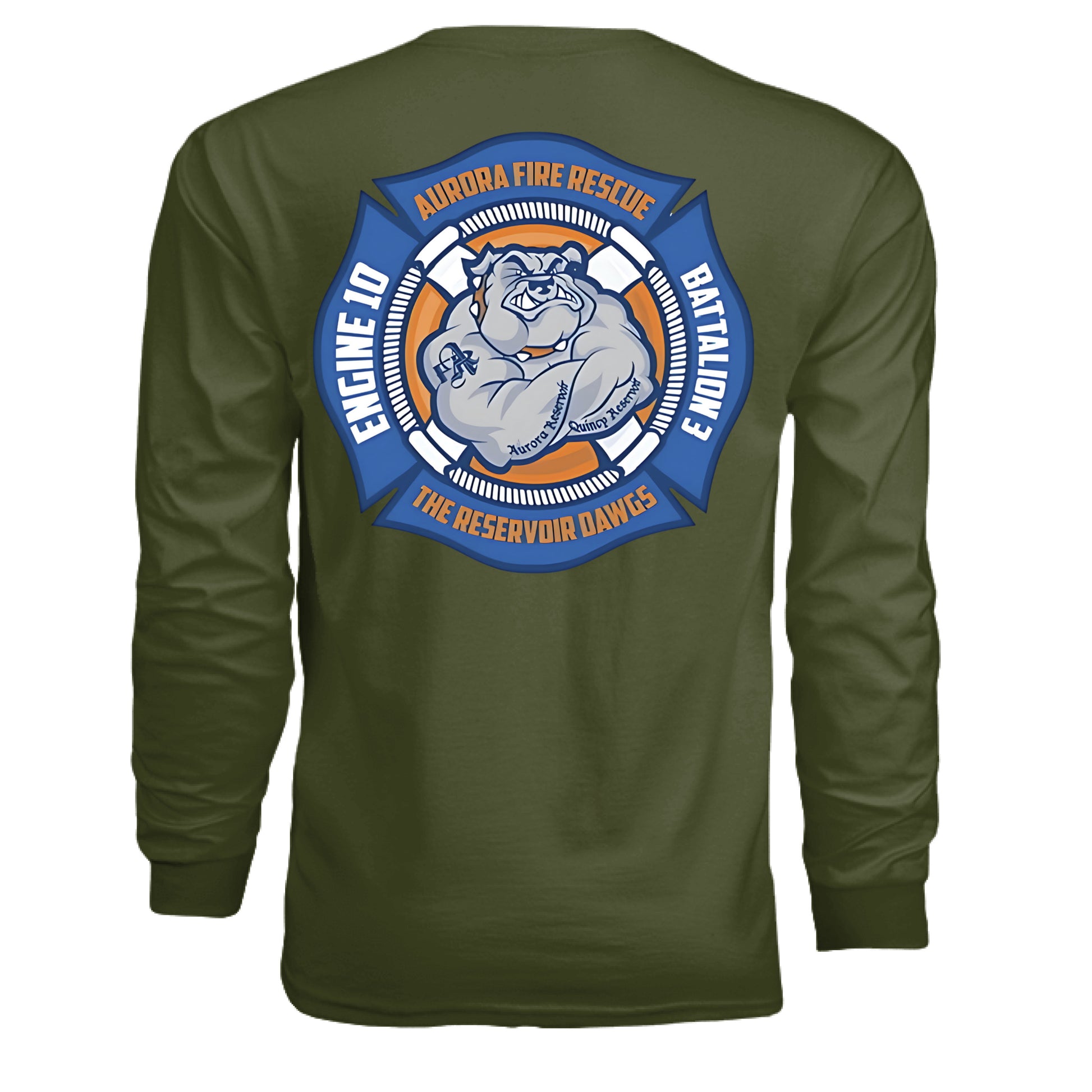 Military Green - BACK