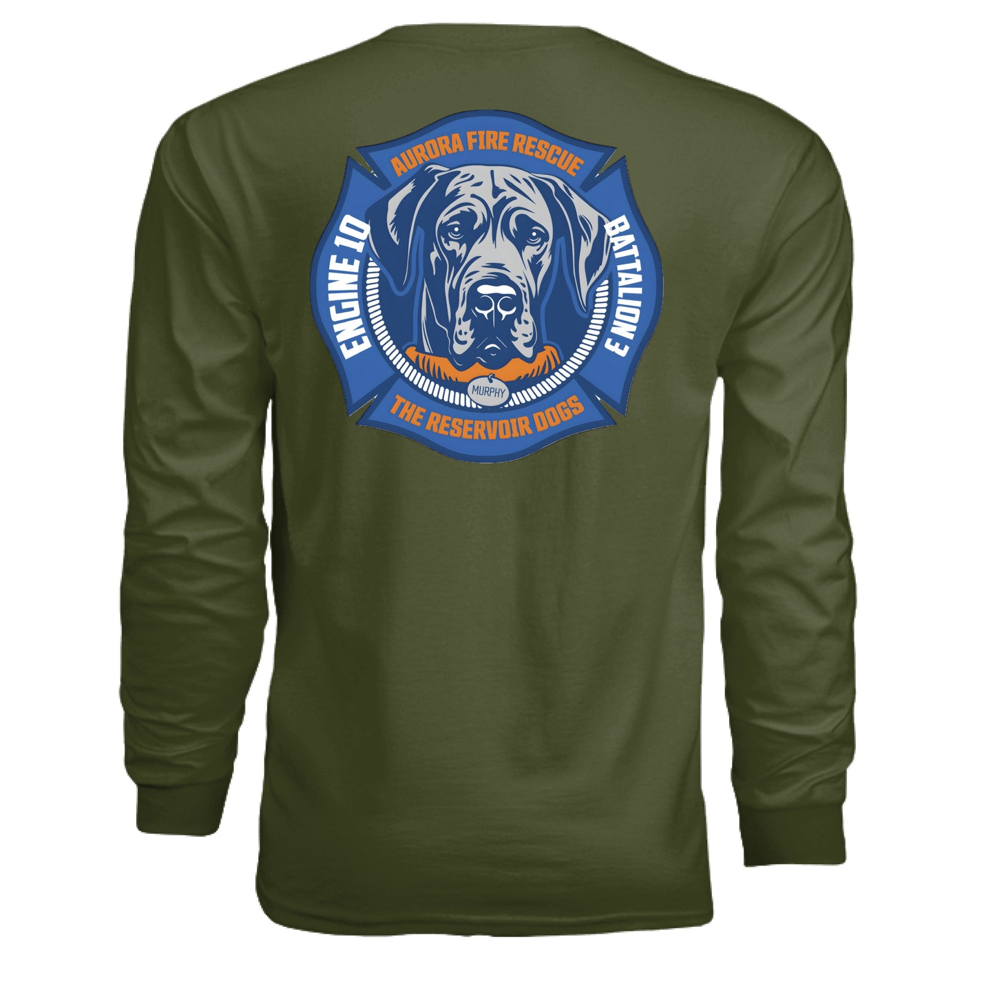 Military Green - BACK