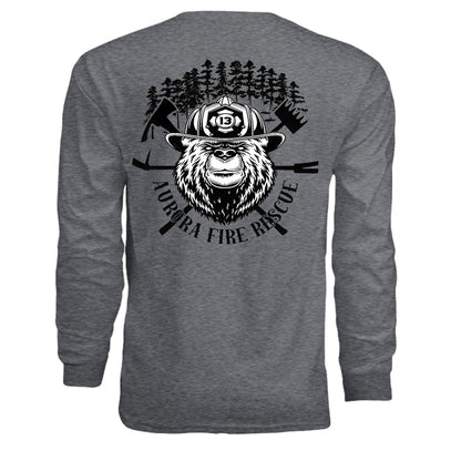 Dark Heather Grey - BACK