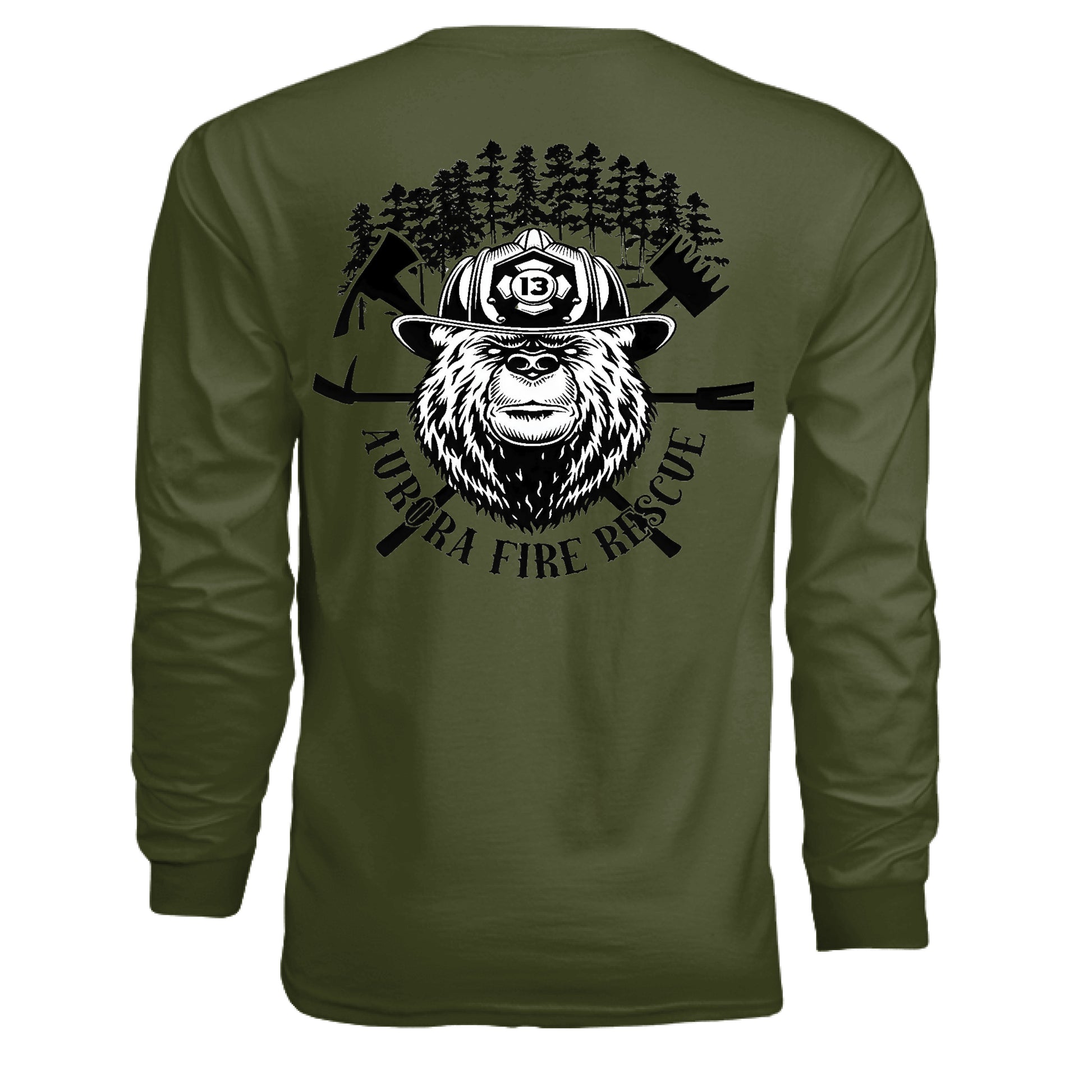 Military Green - BACK