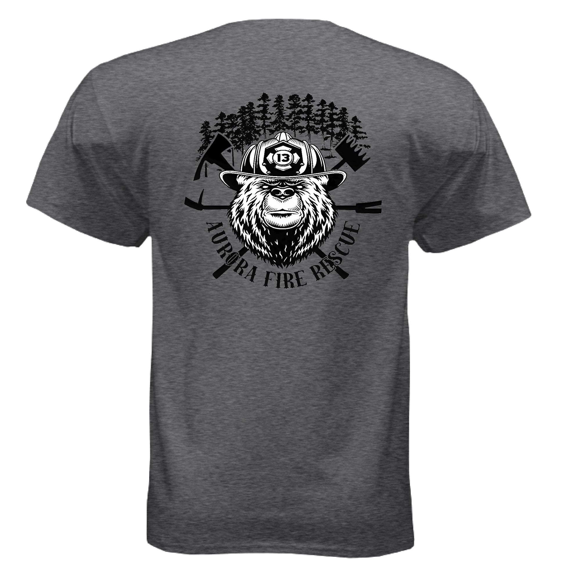 CHARCOAL HEATHER - BACK