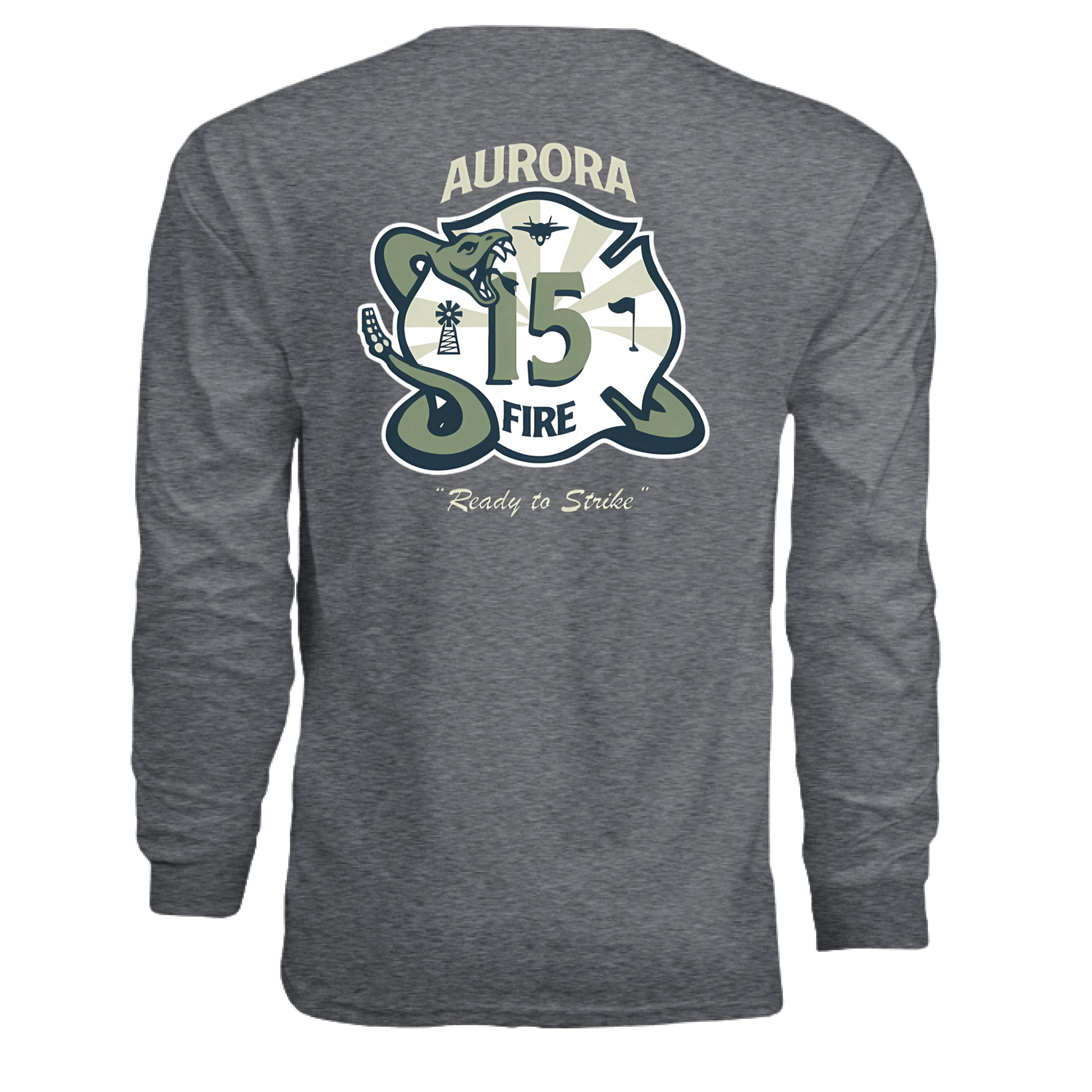 Dark Heather Grey - BACK