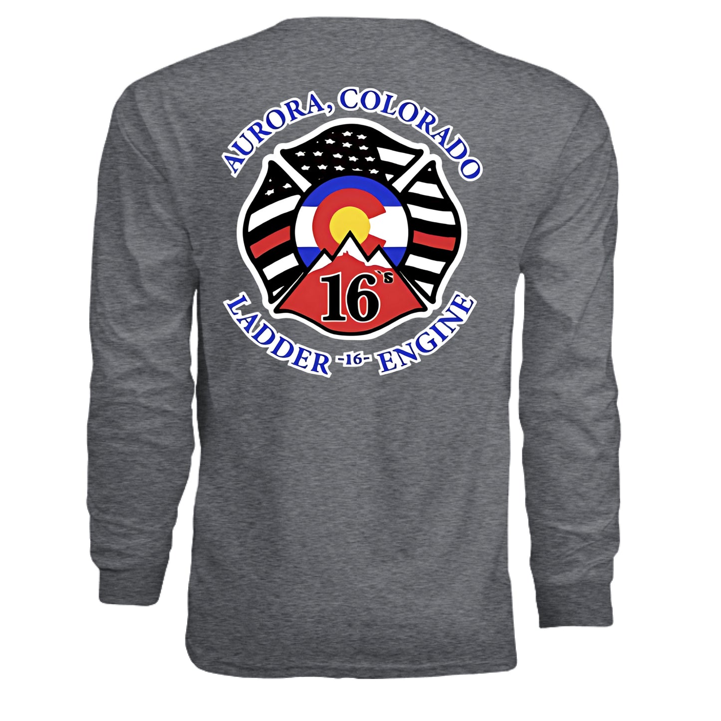 Dark Heather Grey - BACK