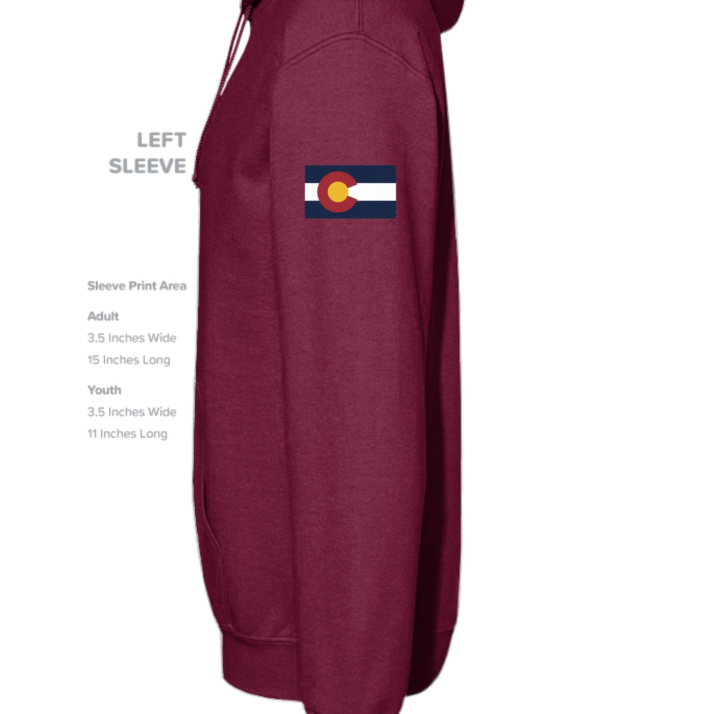 Cardinal Red - SLEEVE_LEFT