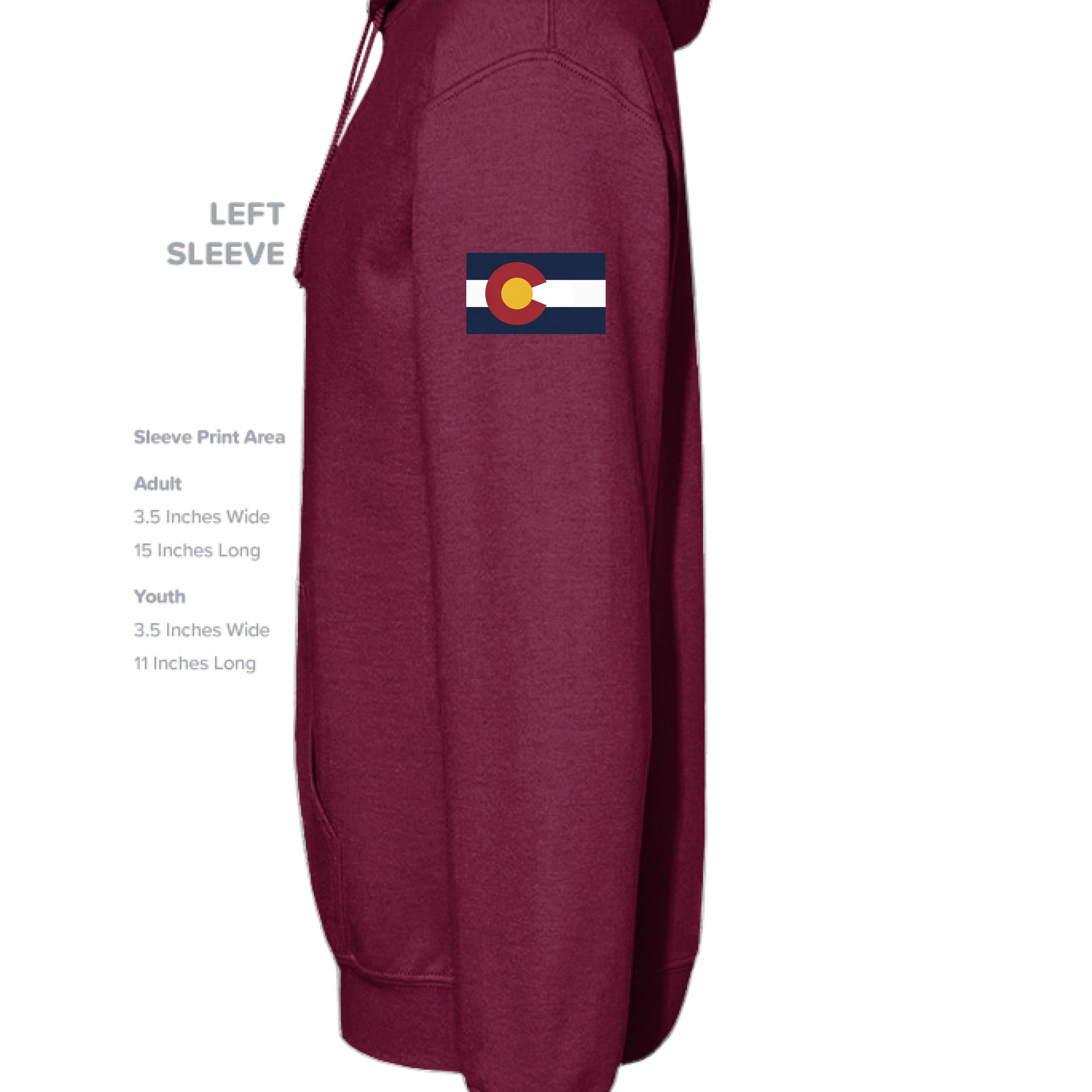 Cardinal Red - SLEEVE_LEFT