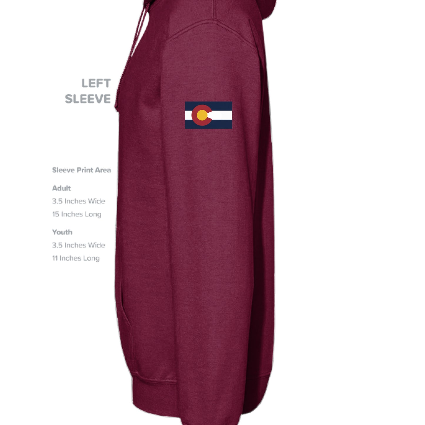 Cardinal Red - SLEEVE_LEFT