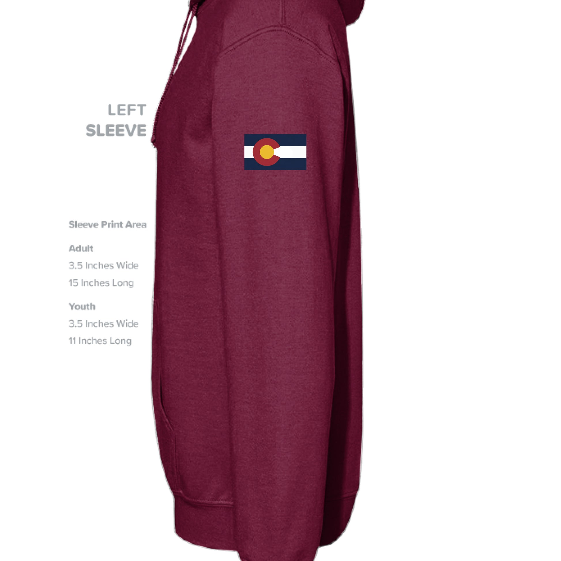 Cardinal Red - SLEEVE_LEFT