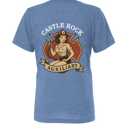 Blue Triblend - BACK