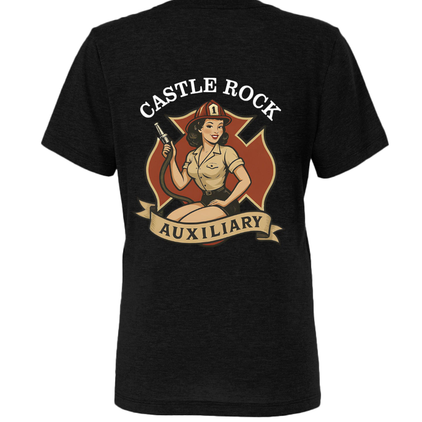 SOLID BLK TRIBLEND - BACK