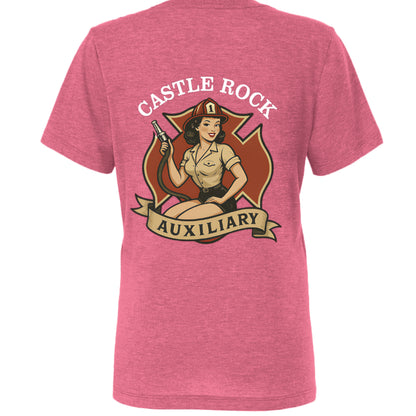 Char Pink Triblend - BACK