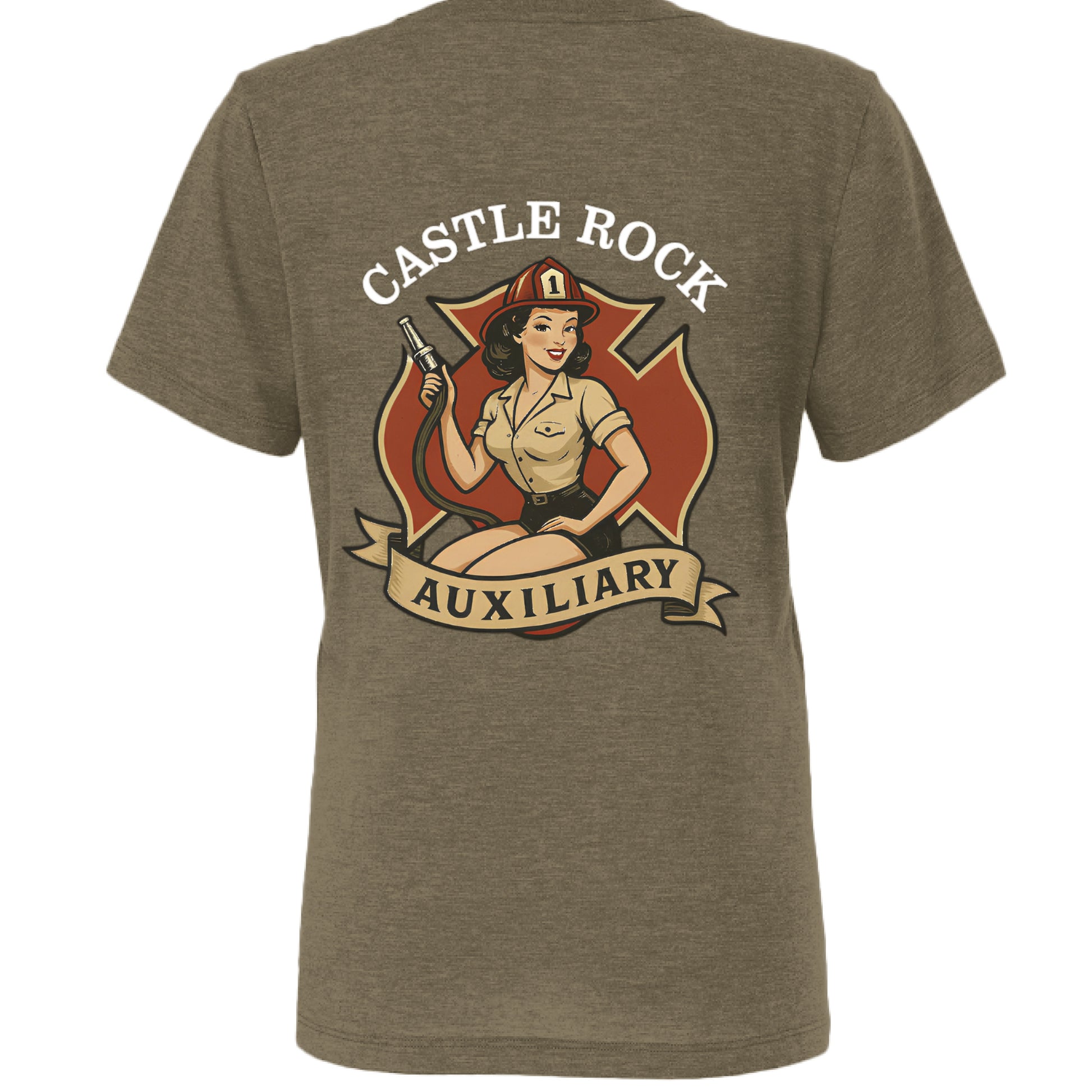 OLIVE TRIBLEND - BACK