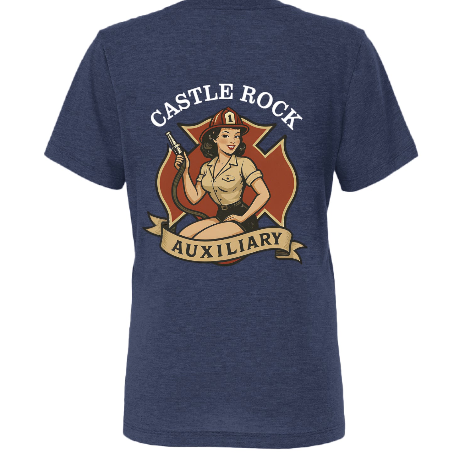 SOLID NVY TRBLND - BACK