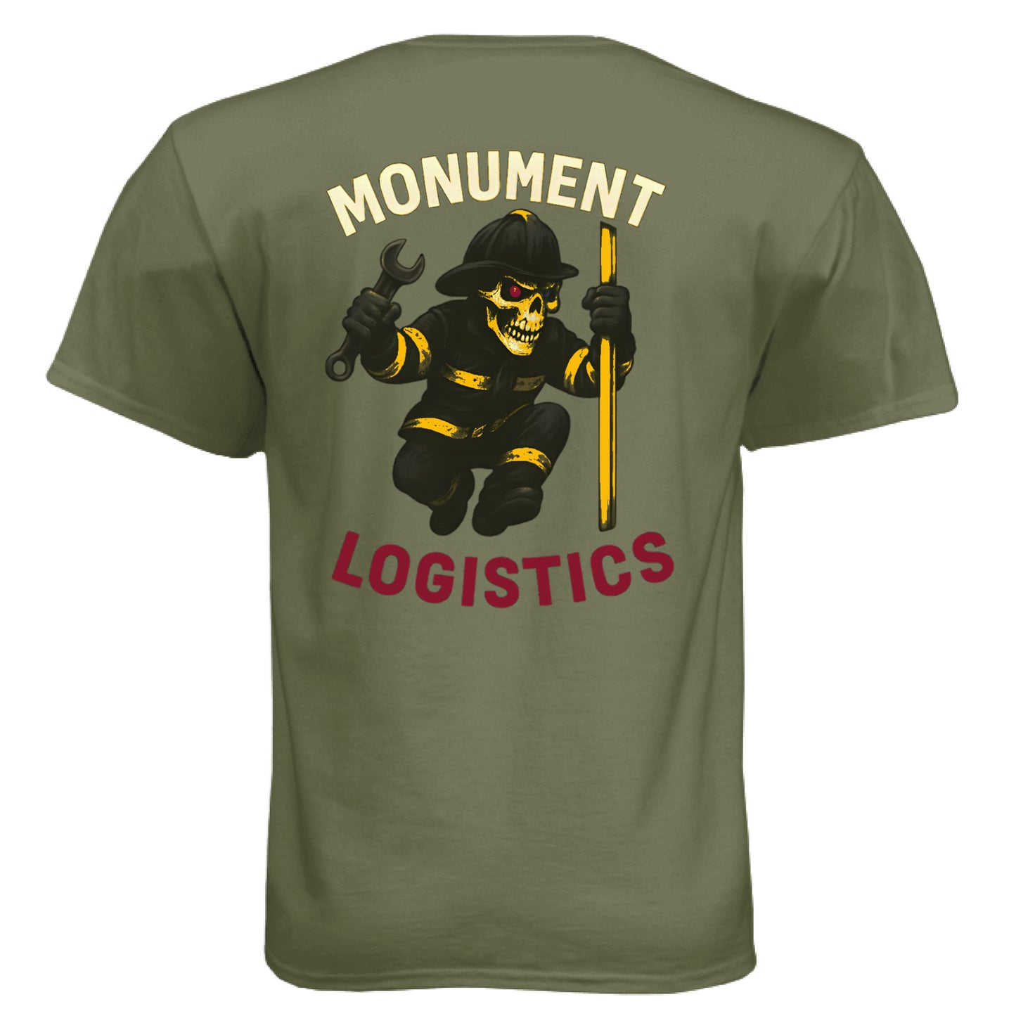 Military Green - BACK