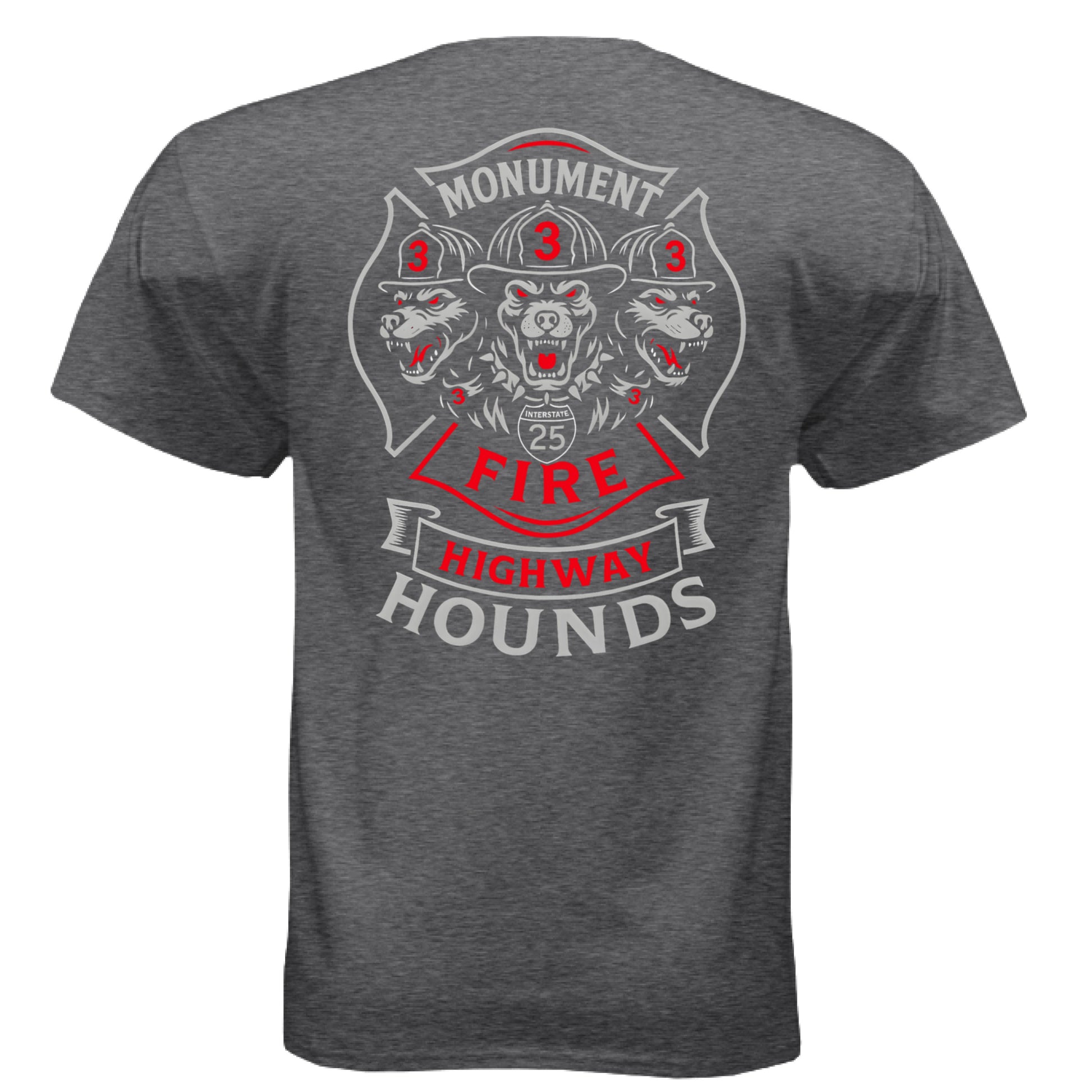 CHARCOAL HEATHER - BACK