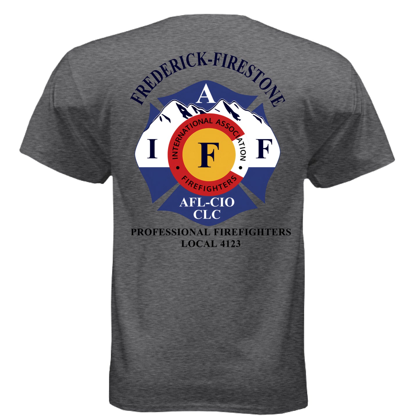 CHARCOAL HEATHER - BACK