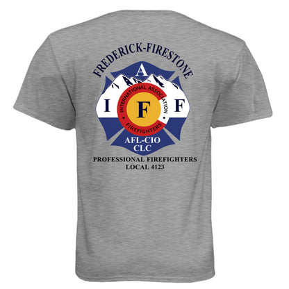 Dark Heather Grey (60/40) - BACK