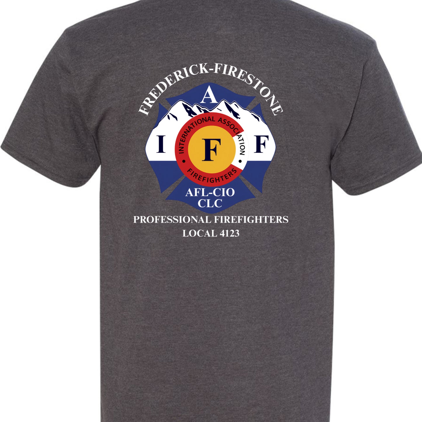 CHARCOAL HEATHER - BACK