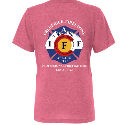 Char Pink Triblend - BACK