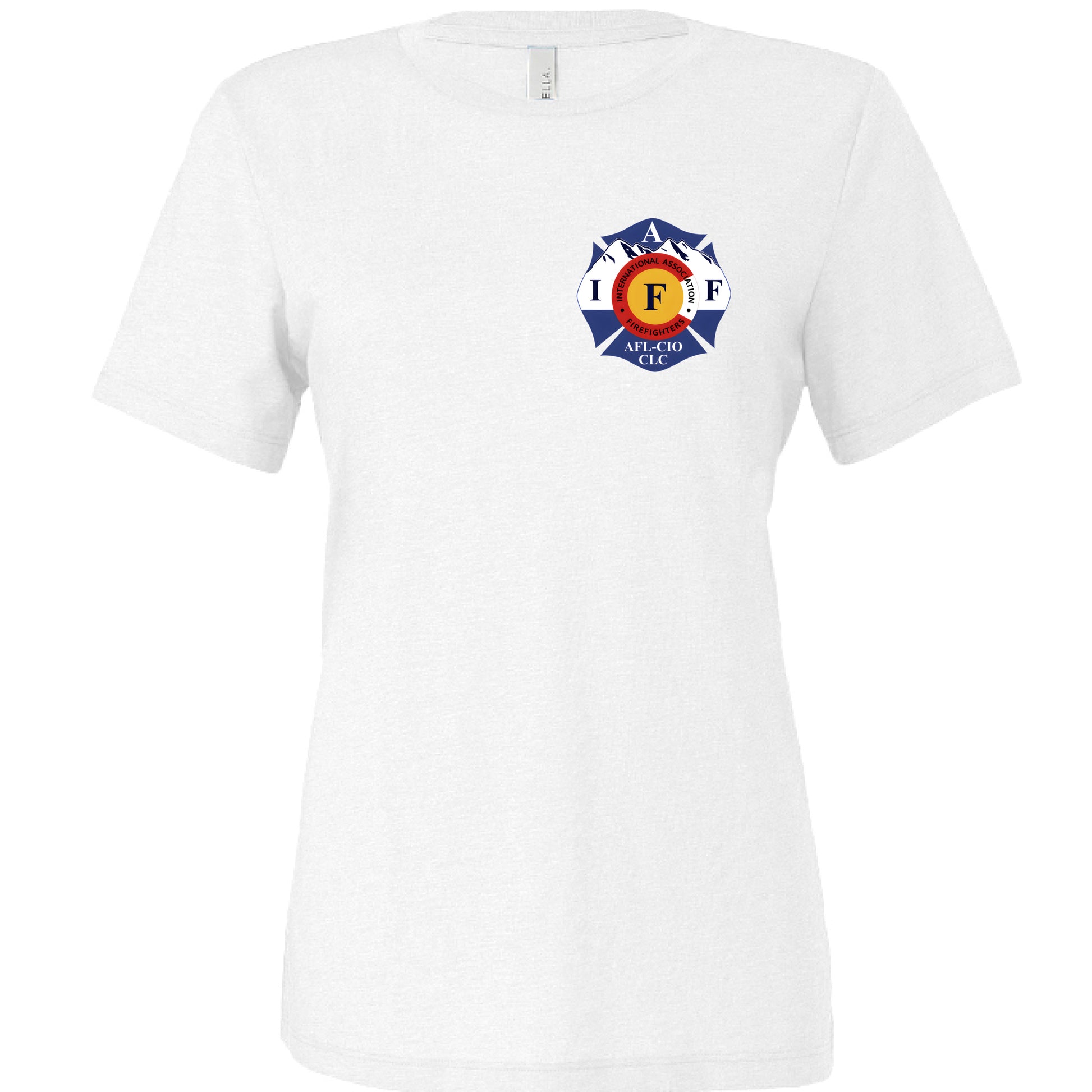 SOLID WHT TRIBELND - FRONT