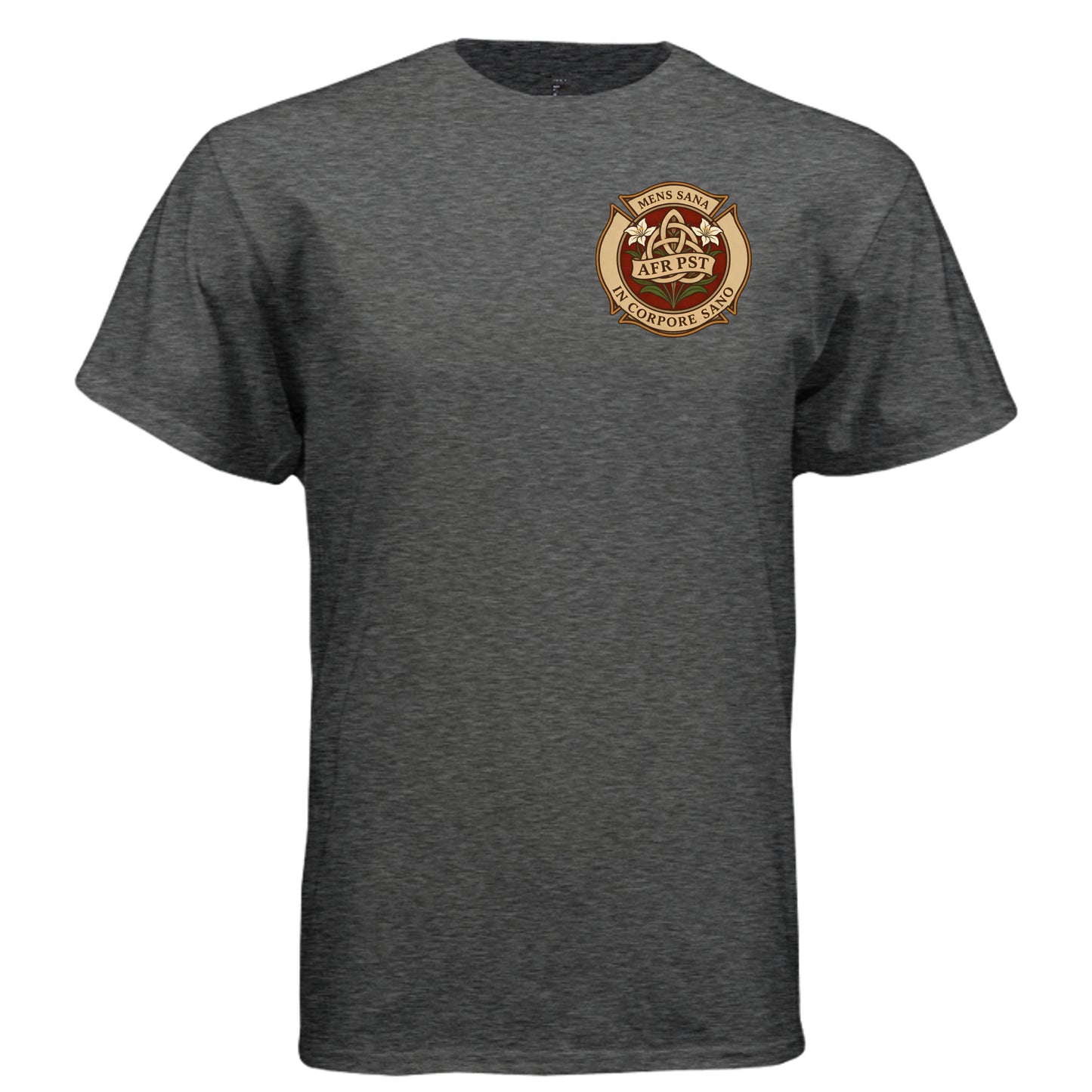 CHARCOAL HEATHER - 5180 - FRONT