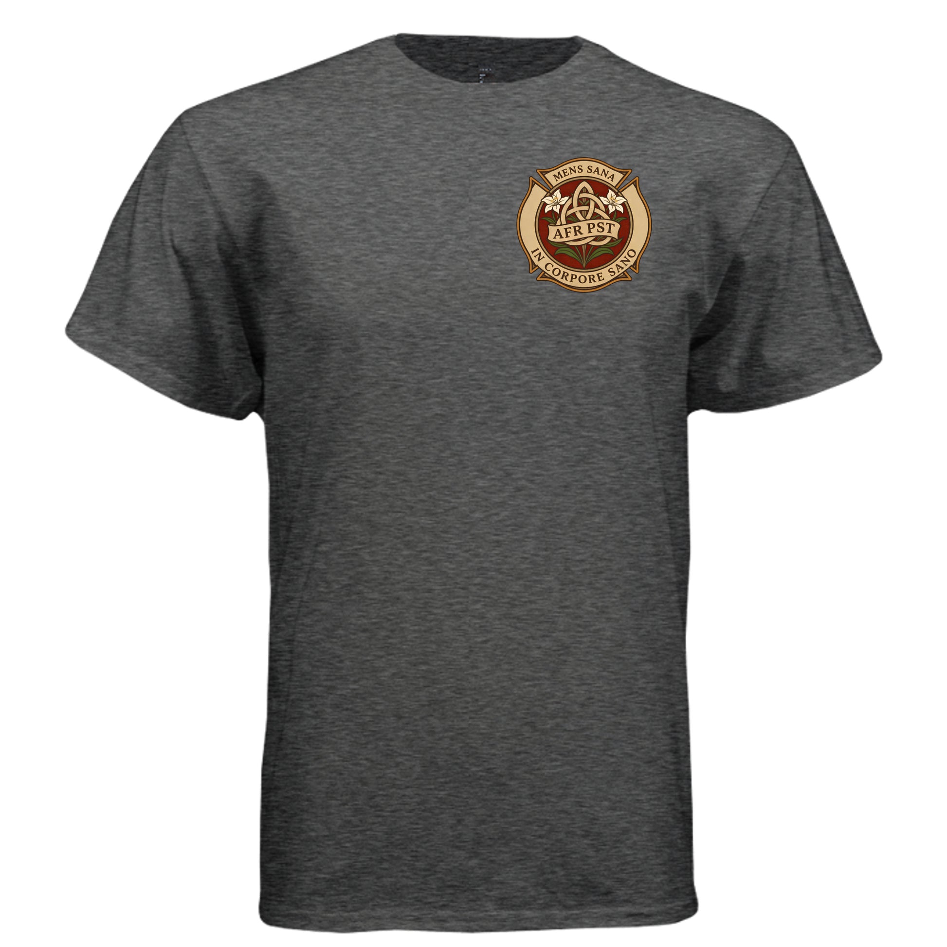 CHARCOAL HEATHER - 5180 - FRONT